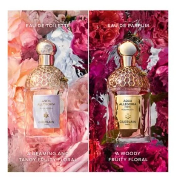Guerlain Aqua Allegoria Rosa Rossa EDT, BOXED - Flora Mini 0.25 oz, 7.5 ml - NEW - Picture 9 of 13